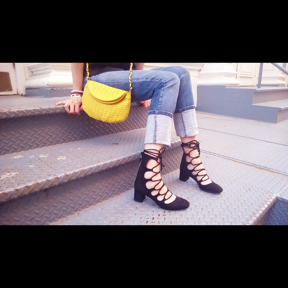 Zara lace up shoes